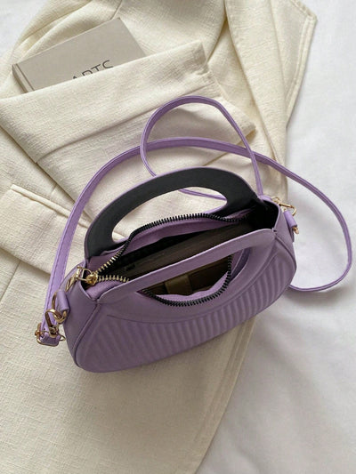 Royal Purple French Lady Handbag: The Ultimate Fashion Statement