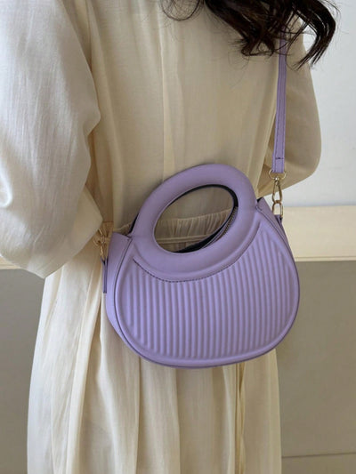 Royal Purple French Lady Handbag: The Ultimate Fashion Statement