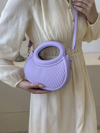 Royal Purple French Lady Handbag: The Ultimate Fashion Statement