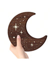 Retro Crafted Moon and Star LED Wall Decor Light: Enhance Your Living Space with Warm White Light Effect