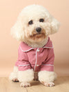 Cozy Pet Pajamas: Non-Elastic, Thin, Breathable - Perfect for Small Dogs Like Pomeranians & Teddy Bears, All Seasons - Order 1-2 Sizes Up!