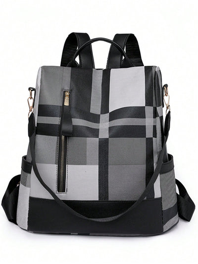 Stylish Anti-Theft Travel Backpack: Secure Your Laptop in Street Style