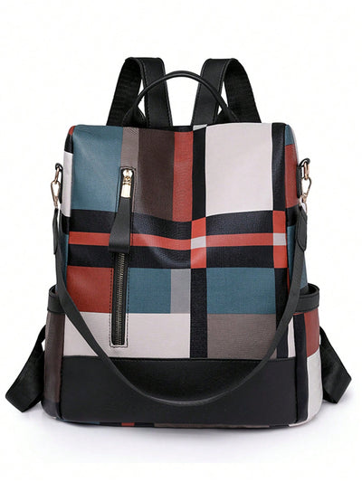 Stylish Anti-Theft Travel Backpack: Secure Your Laptop in Street Style