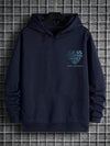 Men's Statement Hoodie with Thermal Lining and Kangaroo Pocket