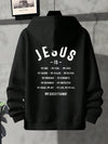 Maximize Your Style with Men's Slogan Graphic Hoodie