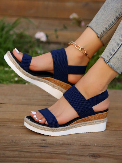 Elevate Your Style with Women's Thick Bottom Platform Wedge Heel Sandals