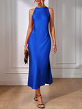 Detail view 34 of Chic Sleeveless Maxi Dress for Women - Elegant Long Dress by EMERY ROSE for dress styling