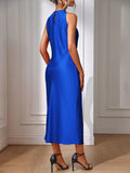 Style view 35 of Chic Sleeveless Maxi Dress for Women - Elegant Long Dress by EMERY ROSE for dress styling