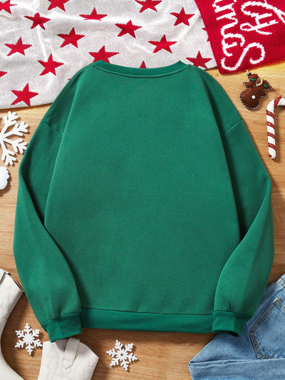 Cozy Cowboy Christmas Tree Sweatshirt for Women – Perfect for Autumn & Winter