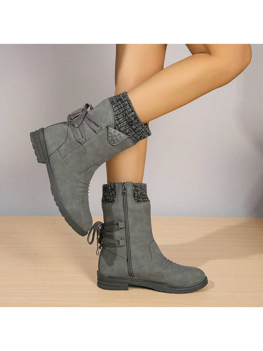 Elevate your fall/winter style with our Chic Lace-Up Ankle <a href="https://canaryhouze.com/collections/women-boots" target="_blank" rel="noopener">Boots</a>. Crafted with high-quality materials, these boots provide comfort and durability while adding a touch of sophistication to your outfit. The lace-up design allows for a perfect fit and the ankle height adds a trendy touch.