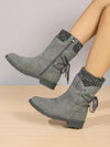 Chic Lace-Up Ankle Boots: A Stylish Addition to Your Fall/Winter Wardrobe