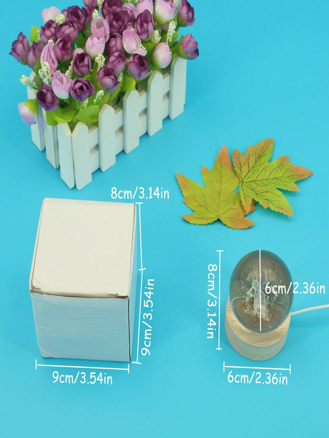 Illuminate your home with this enchanting Little Prince and the Rose Design Night Light. Crafted with intricate details, this night light adds a touch of charm to any room. With its gentle glow, it creates a warm and cozy ambiance, perfect for relaxation or as a night light for children.