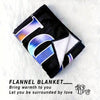 Cozy Dinosaur Blue Flame Splice Print Blanket: Your Essential Companion for Comfort and Style