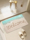 Non-Slip Welcome Mat: Durable and Absorbent Entrance Mat for Indoor and Outdoor Use - Perfect for Living Room, Kitchen, Bedroom, and More!