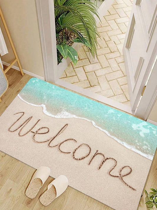 This Non-Slip Welcome <a href="https://canaryhouze.com/collections/rugs-and-mats?sort_by=created-descending" target="_blank" rel="noopener">Mat</a> is both durable and absorbent, making it perfect for both indoor and outdoor use. It's great for any room in the house, whether it's the living room, kitchen, bedroom, and more! Keep your floors clean and safe with this versatile and practical entrance mat.