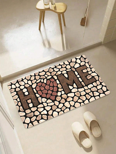 Stay Clean and Stylish with our Waterproof Welcome Door Mat - Perfect for Indoor and Outdoor Use!