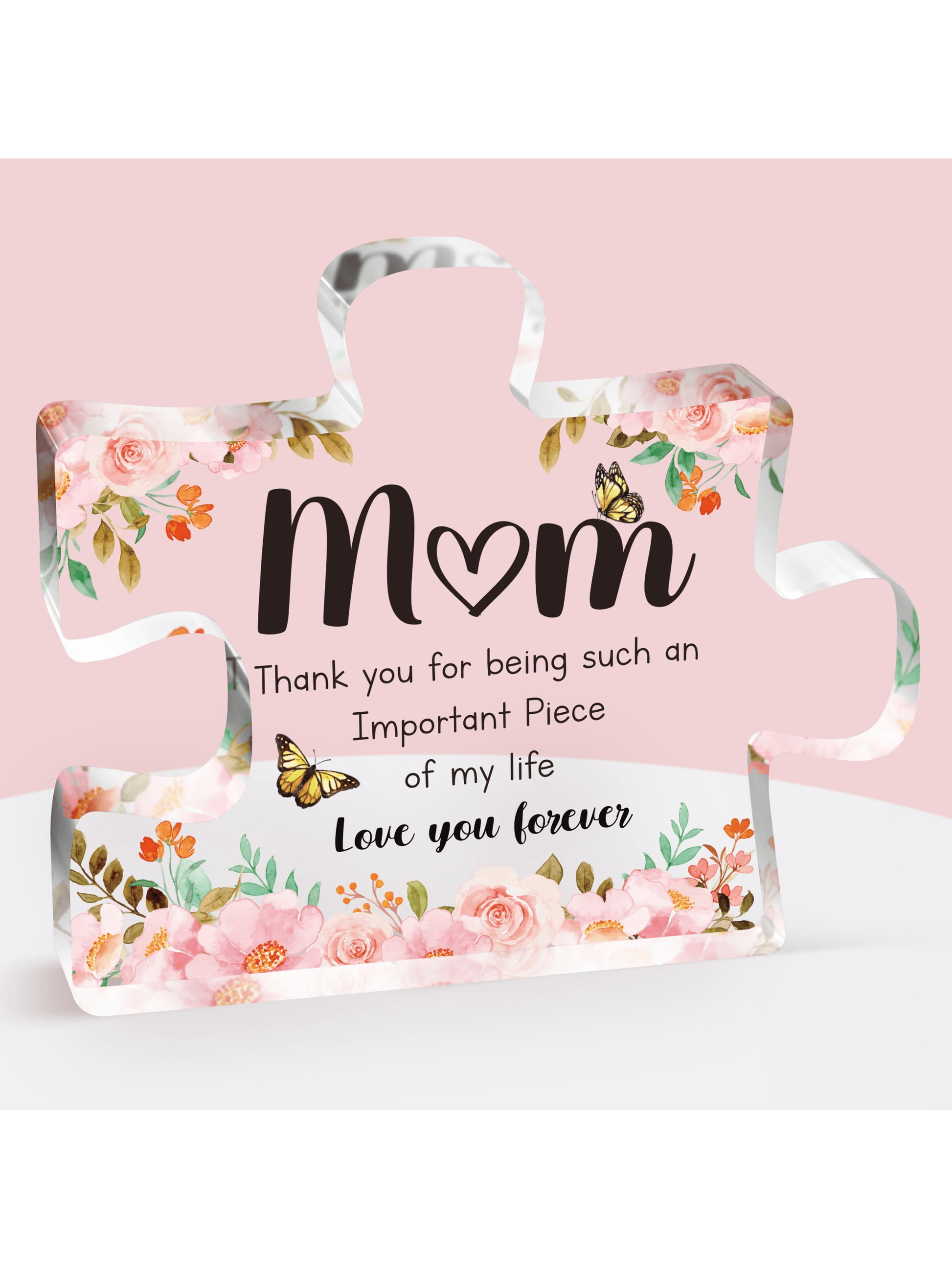 Give <a href="https://canaryhouze.com/collections/ornaments" target="_blank" rel="noopener">the gift</a> of creativity and challenge with our Unique Acrylic Jigsaw Puzzle! This one-of-a-kind present is perfect for the mom who loves a mental workout. Made from high-quality acrylic, it's both durable and visually stunning. Surprise her on her birthday with a unique and thoughtful gift that she'll love.