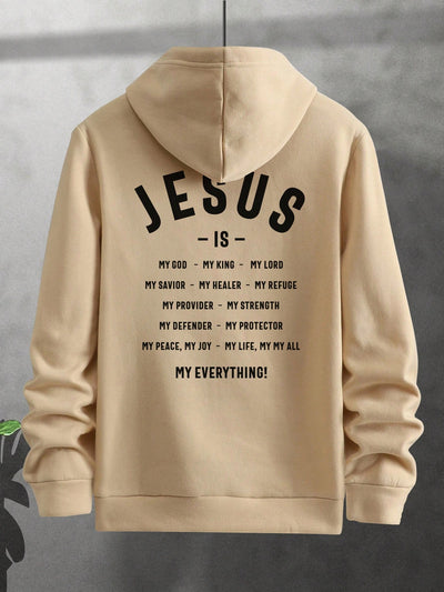 Maximize Your Style with Men's Slogan Graphic Hoodie