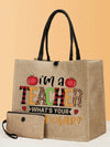 Chic Teacher's Day Gift Bag Set - Perfect for Shopping and Traveling