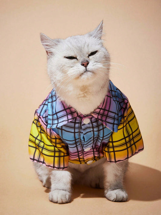 Introducing the Pet Print Shirt - the perfect blend of style and comfort for your beloved furry friend. Made with high-quality materials and featuring trendy pet prints, your pet will look and feel their best wherever they go. Give your pet the gift of both fashion and comfort with the Pet Print Shirt.