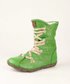 Vintage Style Hand-Stitched Boots: Comfortable Outdoor Leisure Shoes for Women with Wide Feet
