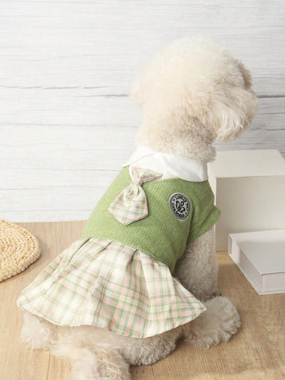 Style Sweater Dress: Cute and Comfortable Pet Clothes for Cats and Small Dogs - Perfect for All Seasons