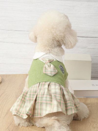 Style Sweater Dress: Cute and Comfortable Pet Clothes for Cats and Small Dogs - Perfect for All Seasons