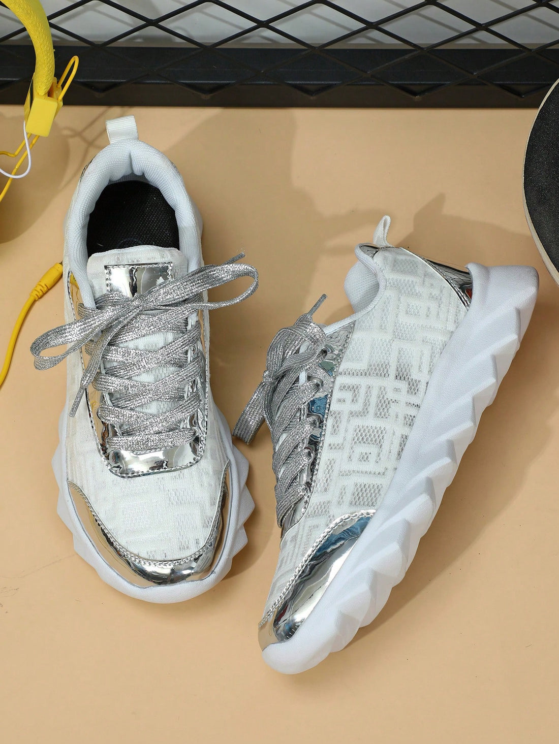 These Vintage Chic classic sneakers offer versatility and style for any casual occasion. With their timeless design, they can be paired with any outfit for a chic and classic look. Made with quality materials, these sneakers ensure comfort and durability.