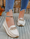 Leopard Print Rhinestone Loafer Moccasins: Comfort and Style in One