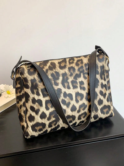 Vintage Leopard Print 3-Piece Bag Set: Stylish Solutions for Every Occasion