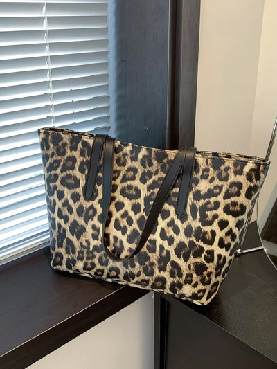 Vintage Leopard Print 3-Piece Bag Set: Stylish Solutions for Every Occasion