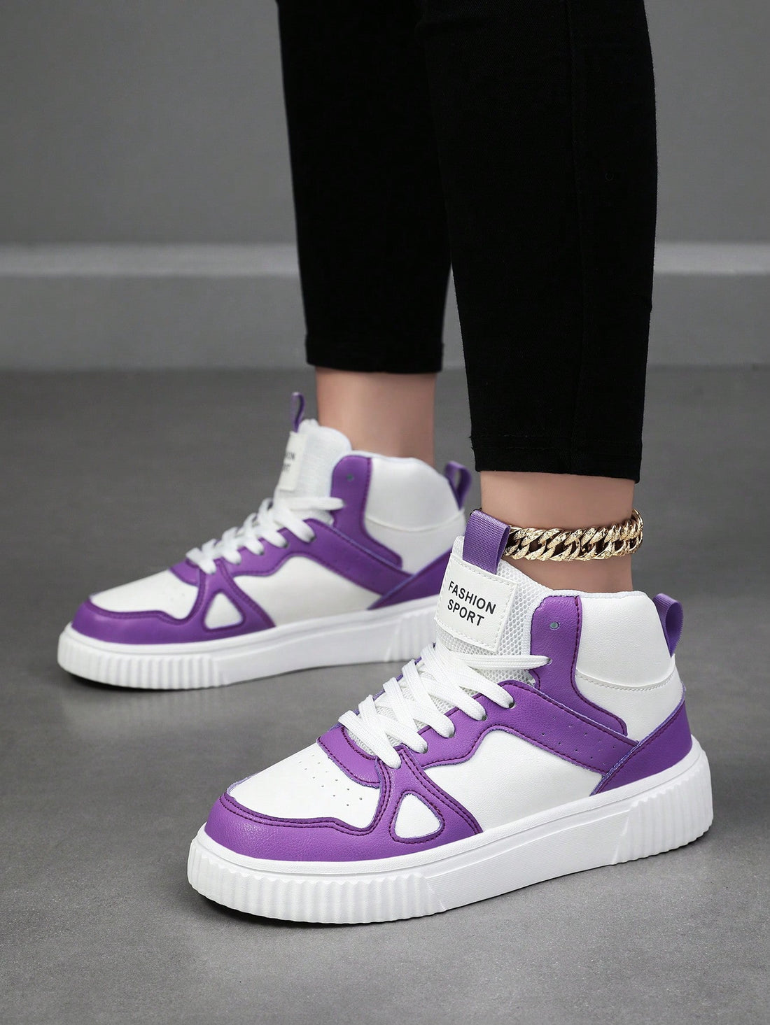 These Classic Lace-Up High-Top <a href="https://canaryhouze.com/collections/women-canvas-shoes" target="_blank" rel="noopener">Sneakers</a> for Women are the perfect combination of comfort and style. With their classic lace-up design and high-top silhouette, they provide a timeless look that can easily be dressed up or down. Plus, their comfortable fit ensures that you can wear them all day without any discomfort. Upgrade your shoe collection today with these must-have sneakers.