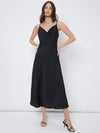 Elevate Your Workwear with the Cowl Neck Solid Slip Dress