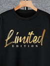 Trendy Letter Graphic Sweatshirt for Men - Style Meets Comfort