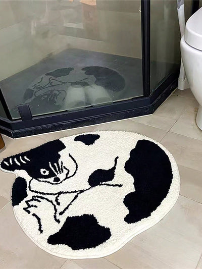 Soft and Stylish Cat Patterned Rug for Any Room Decor