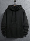 Men's Skull Letter Graphic Drop Shoulder Hoodie: Embrace Your Dark Side in Style