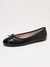 Chic Bowknot Spliced Flat Shoes for Effortless Style – Soft & Comfortable Low-Heel Design for Every Season