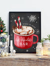 Celebrate the Season with this Christmas Hot Cocoa Decorative Poster - Kitchen Wall Art Decor