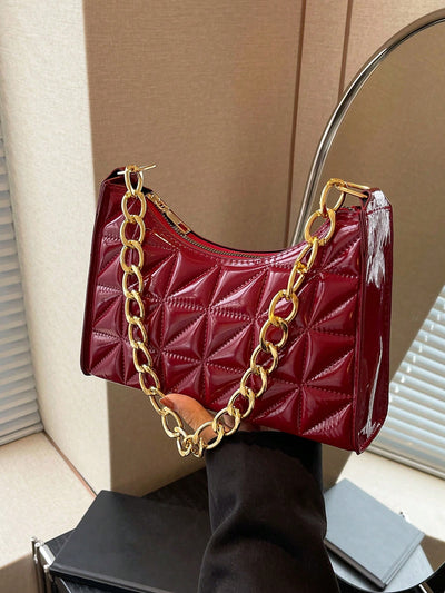 Chic Quilted Chain Bag: Elevate Your Style with Effortless Elegance