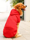 This Cozy Red Pet Hoodie is the perfect everyday solution for your furry friends. Made with soft and warm material, it provides the ultimate comfort for your cats and dogs. With its stylish design and snug fit, your pets will stay warm and fashionable while on their daily walks.