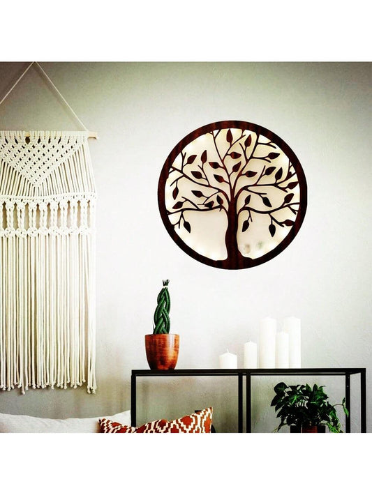 This Enchanting Life Tree LED Wall Decor is a festival <a href="https://canaryhouze.com/collections/wooden-arts" target="_blank" rel="noopener">home decoration</a> that will add a touch of magic to any room. With a built-in timing function, you can set it to turn on and off at specific times. Made with LED lights, it provides energy-efficient and long-lasting illumination.