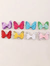 Whimsical Glitter Butterfly Bowknot Pet Hair Clips - Add a Touch of Magic to Your Pet's Style!