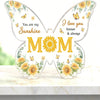 Acrylic Butterfly Decorative Plaque: The Perfect Mother's Birthday Gift from Daughter and Son