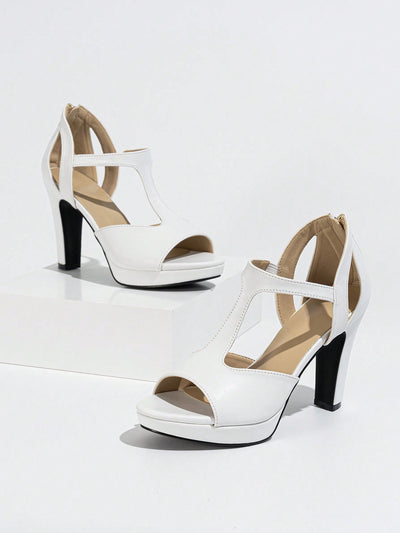 Gorgeous and Elegant T-Strap Sandals: The Perfect High Heels for Vacation and Daily Wear