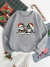 Cozy Christmas Unity Sweatshirt with Thermal Lining - Perfect for the Holiday Season