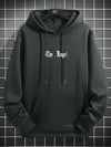 Men's Casual Wings Letter Graphic Hoodie with Kangaroo Pocket