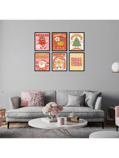 Modern Aesthetic Wall Art Set: 9 Prints for Stylish Home Decor