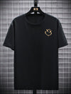 Statement Style: Expression Print Drop Shoulder Tshirt For Men