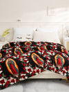 Cozy Comfort: Double-Sided Printed Flannel Blanket for All Seasons