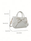 Chic and Stylish Bow-Decor Handbag: A Must-Have for Fashionable Women